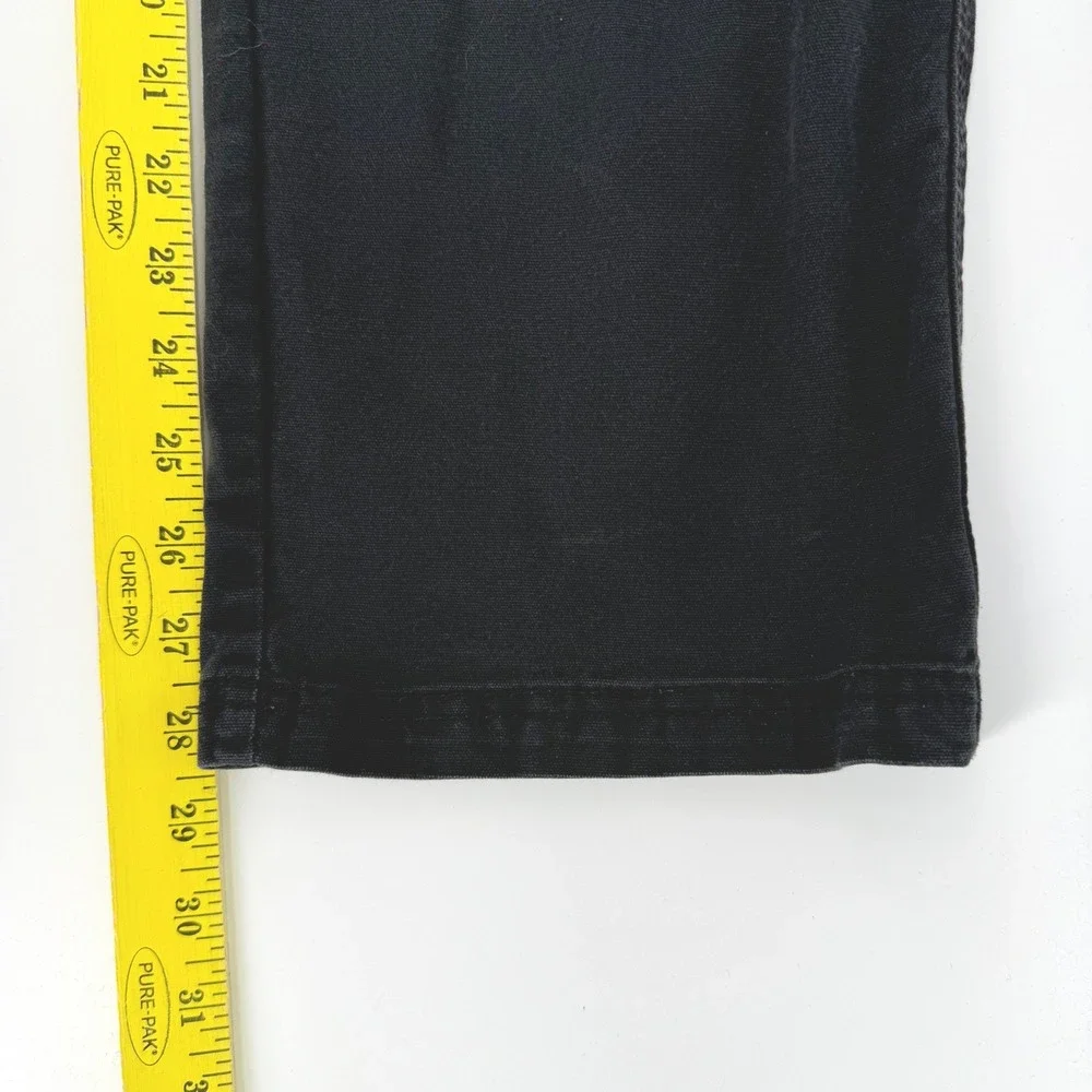 Coleman‎ Carpenter Utility Pants Mens 35x28.5 Gray Canvas Workwear Straight Leg